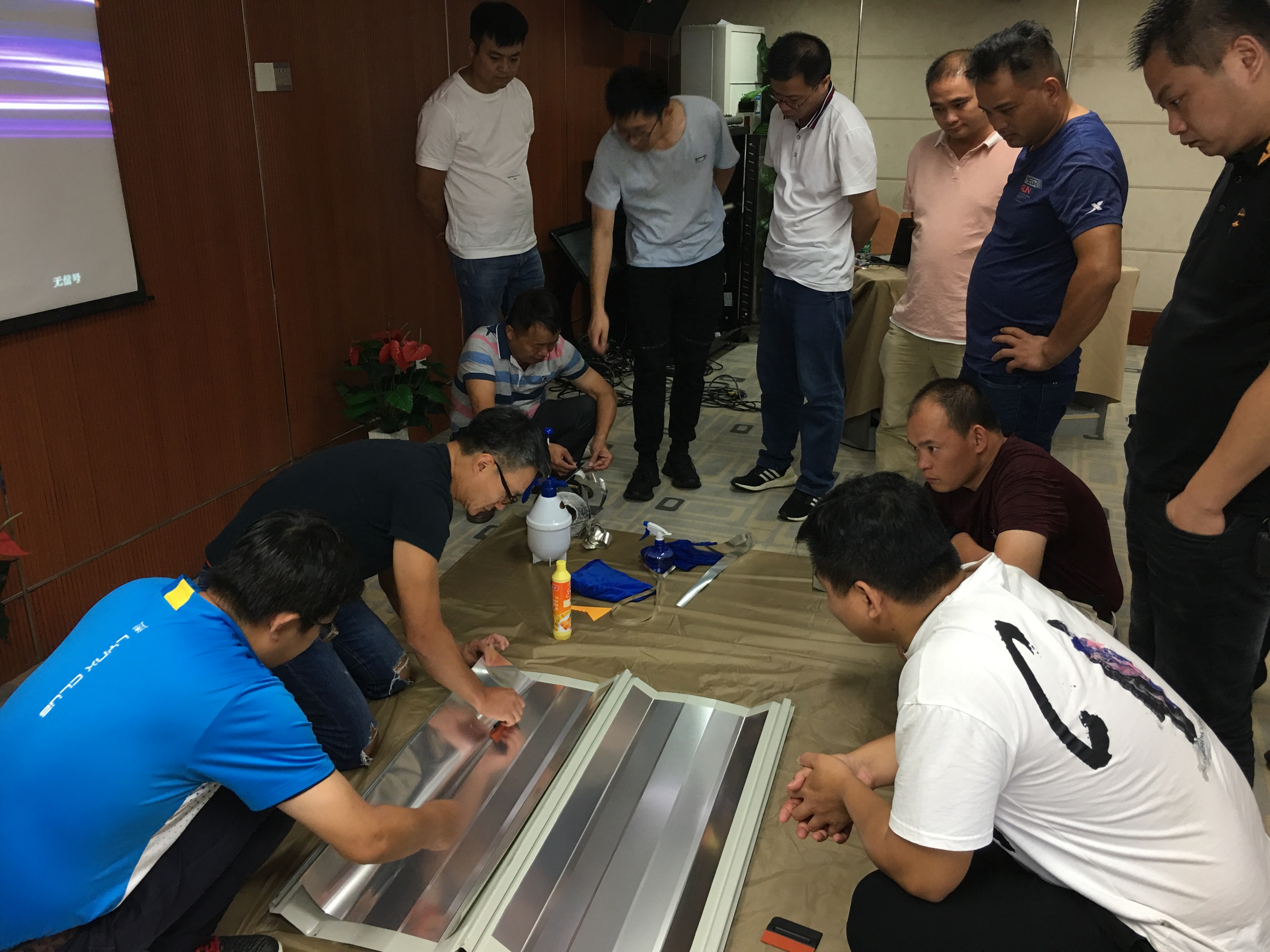 吉玛工程师参加瑞凌总部钦州培训